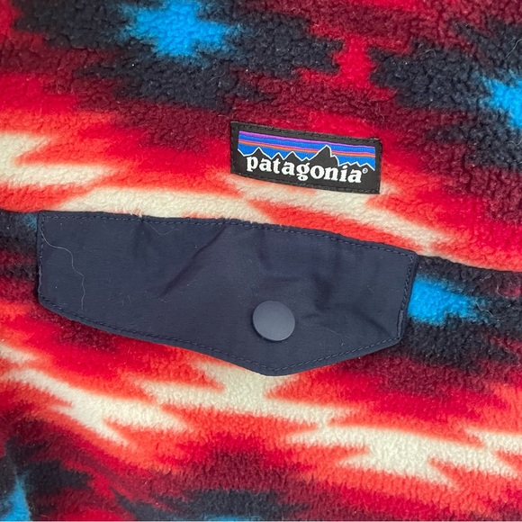 PATAGONIA Women's Lightweight Synchilla Snap-T Fleece Pullover Aztec - Picture 6 of 8